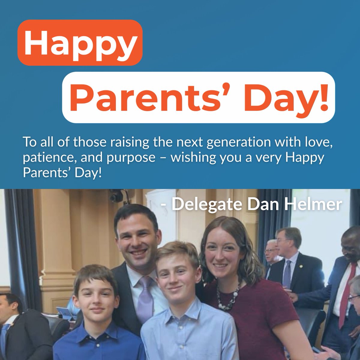 To all of those raising the next generation with love, patience, and purpose - wishing you a very Happy Parents' Day!