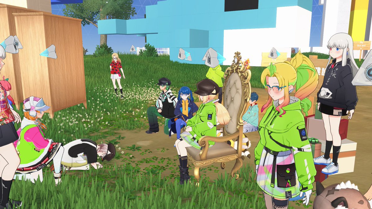 fav_world_hw's tweet image. #アキ・ローゼンタール降臨祭 おつたーる
始まる1時間前から列をなして待機しておりました🫡
拙作スタンプをゲットいただいて感謝感激に加え、
幸運にも🍎建築に入れましたので見守らせていただきました😉
最高の想い出をありがとうございました!
#アキびゅーわーるど