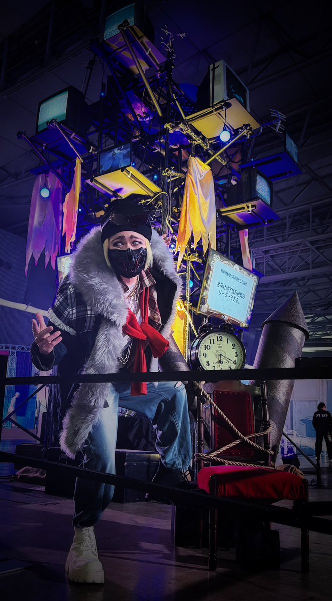 cos_knt's tweet image. 三日間お疲れ様でした！！
道化師【IDV-ES】の公式コスプレイヤーさせていただきました🤡

たくさんのファンの方と共に7周年をお祝いできたこと
とても貴重な体験をありがとうございました！！

#第五人格DigDigSeven
#IdentityV #第五人格7周年