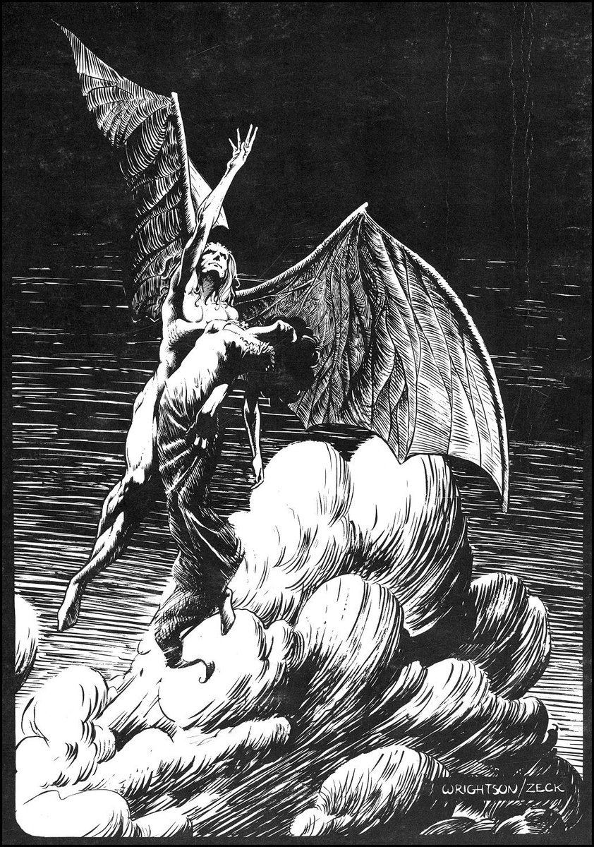 manuelabennet's tweet image. Feliz domingo. 🧡
Bernie Wrightson & Mike Zeck, RBCC #117, 1975.
#BernieWrightson
#MikeZeck