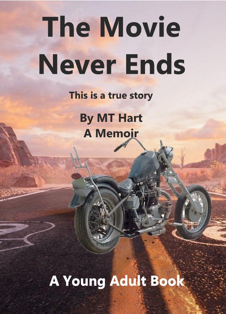 <a href="/RaelleLogan1/">RAELLE LOGAN, ROMANCE NOVELIST, HISTORICAL/PIRATES</a> The year was 1982.
What happens when a young Midwestern teen has $300 dollars and a motorcycle? What else? He rides to California! By @mthart12
This is the true story of one young man’s journey into manhood! #comingofage #youngadult  #motorcyclediaries
amazon.com/dp/B0DNQCKQCK