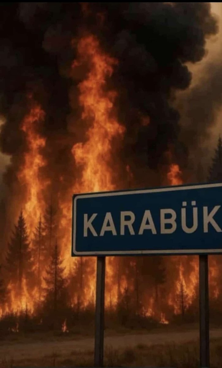 Karabük 5 gündür bu halde. Yanıyor. Karabük ölüyor...