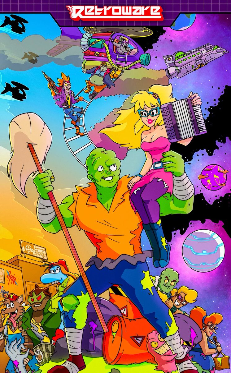 December 4th 2025:

TOXIC CRUSADERS!

The new beat ‘em up video game by Retroware (featuring comic artwork from your pal Stevesie!)

It’s CLEAN UP TIME!
(Wishlist on steam today!)