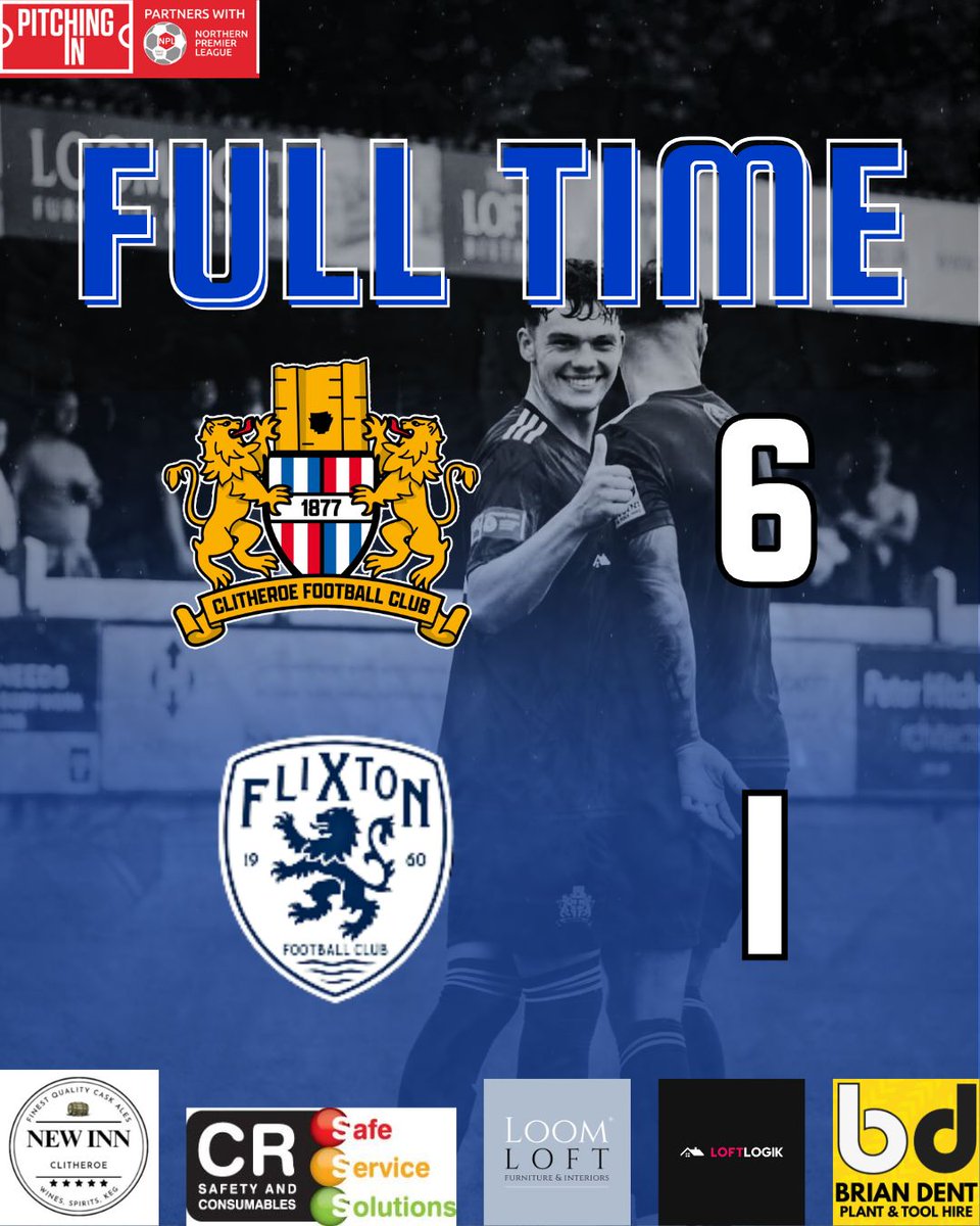 ClitheroeFC's tweet image. π§π»ββοΈ FULL TIME
Get in lads ππ»
#ForwardTogether