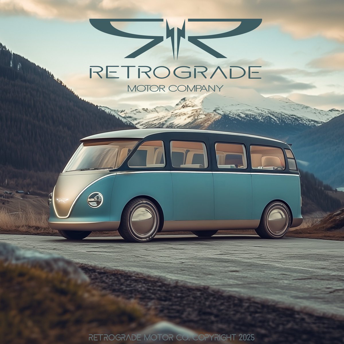 ApexRedPanda's tweet image. Everyone&apos;s talking about a Tesla adventure van. Here&apos;s my takes. Also, the @RetrogradeMC HV. Which is your favorite?