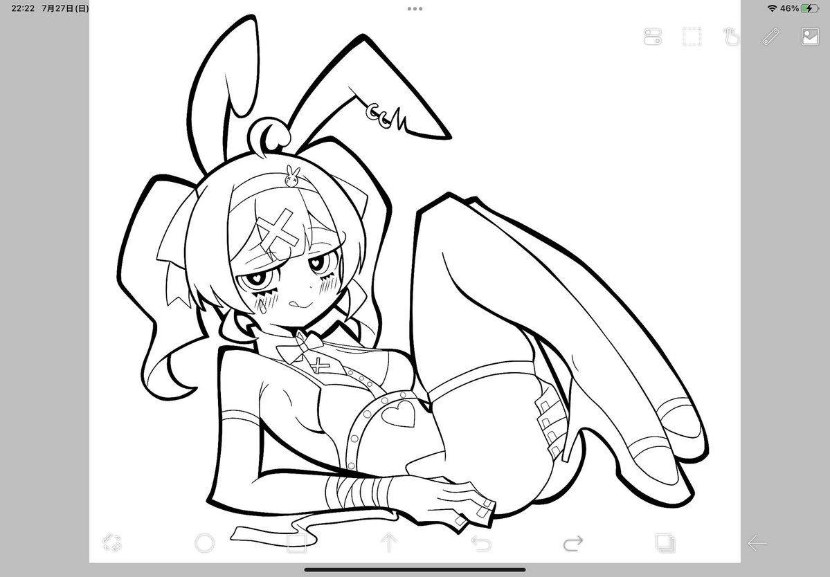 rrogTion's tweet image. ラビホミク進捗
