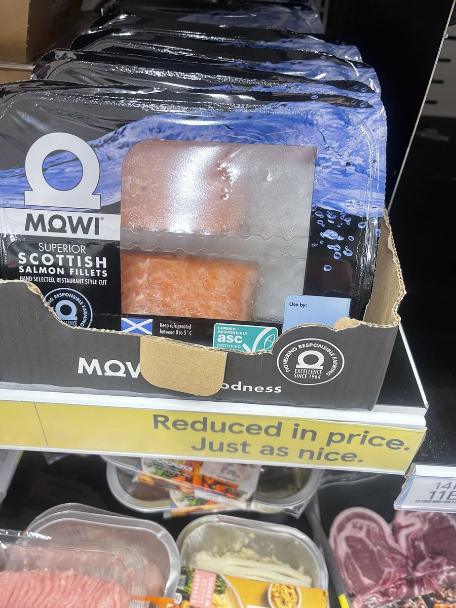 Just sent in from the heartland of Scottish salmon farming: Oban.
The locals won’t touch it and for good reason.