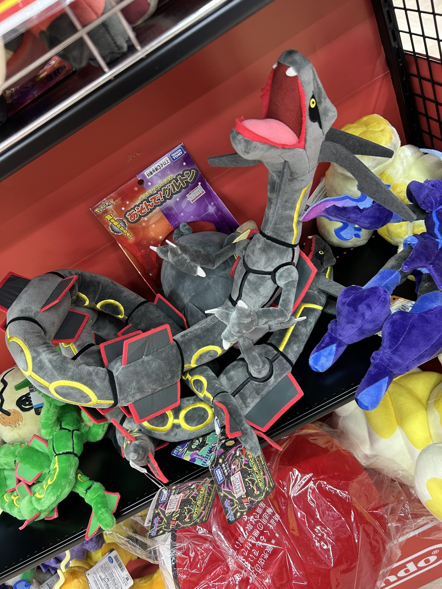 僕が飼ってる黒いレックウザ ポケットモンスター めちゃもふぐっとぬいぐるみ～黒い