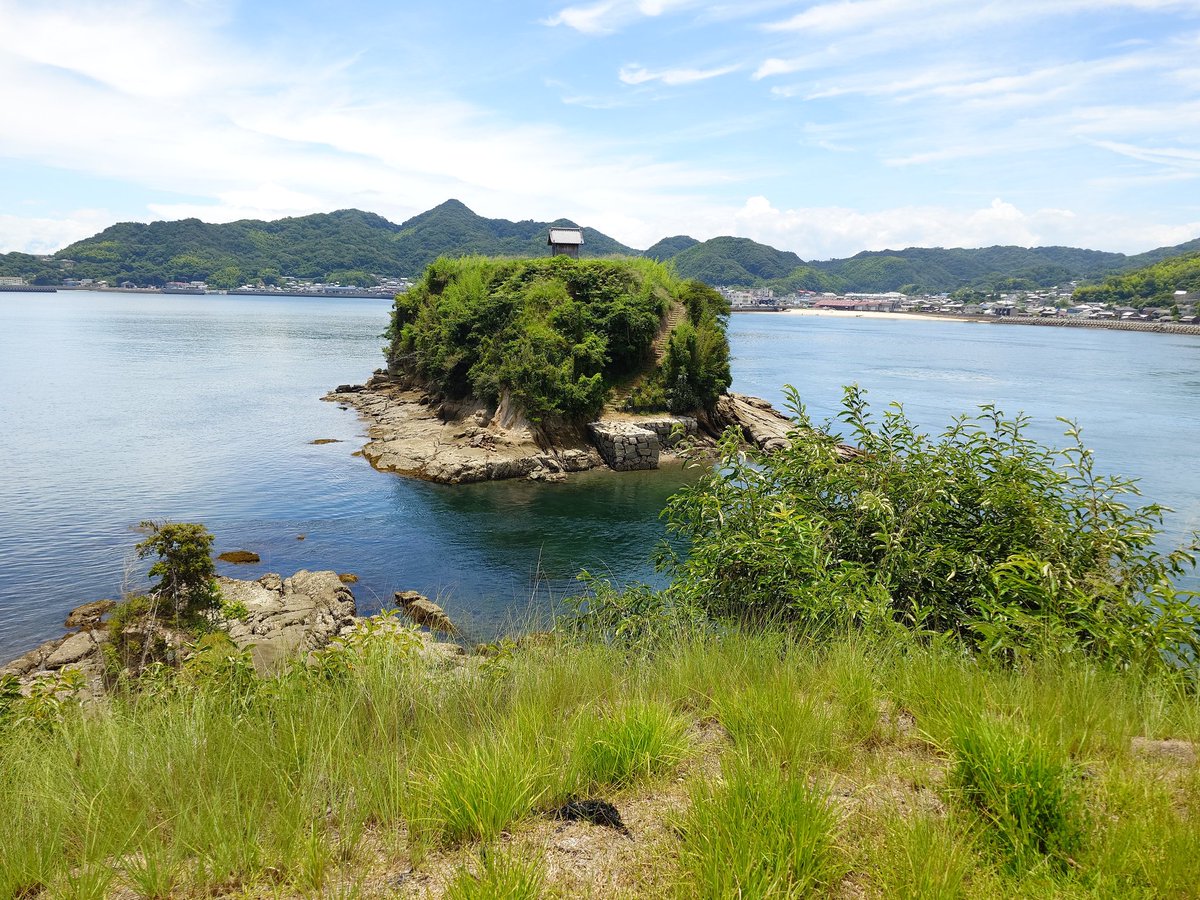 Hrice11's tweet image. 能島城上陸ツアー最高すぎて、最高を超えた最の高と化した😊😊😊✌️

#村上海賊
#村上海賊ミュージアム
#史跡能島城跡