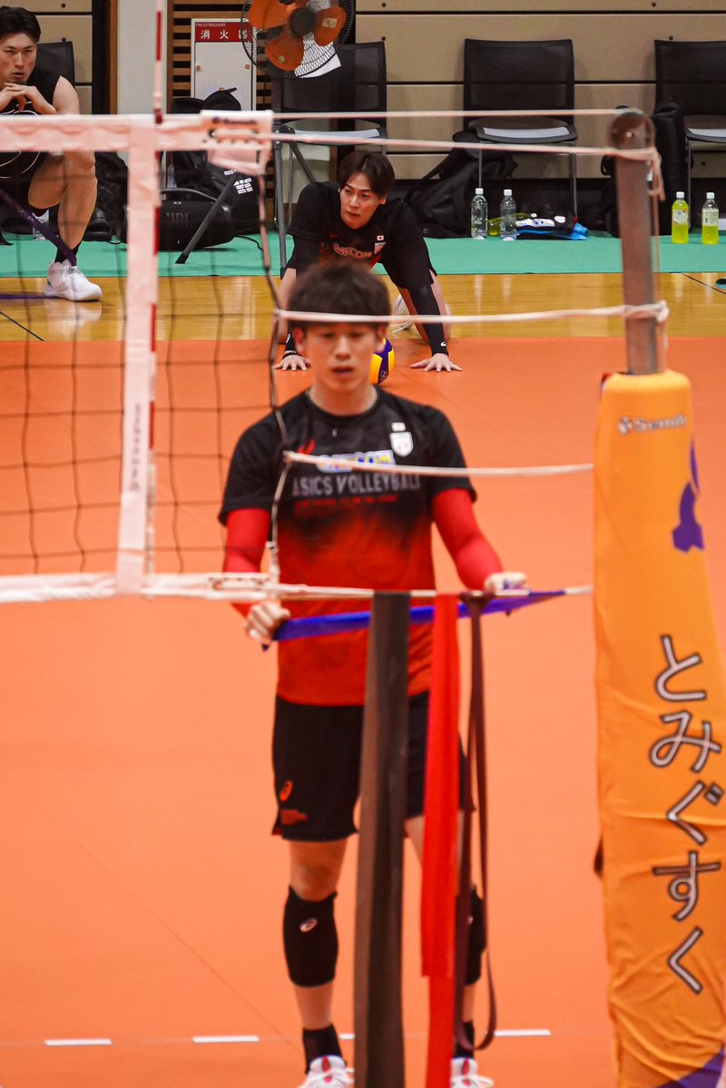 vb_121420's tweet image. えいしにピントがいく👀

(#石川祐希 選手)
#バレーボール男子日本代表
🗓2025 7/12 14:55頃
