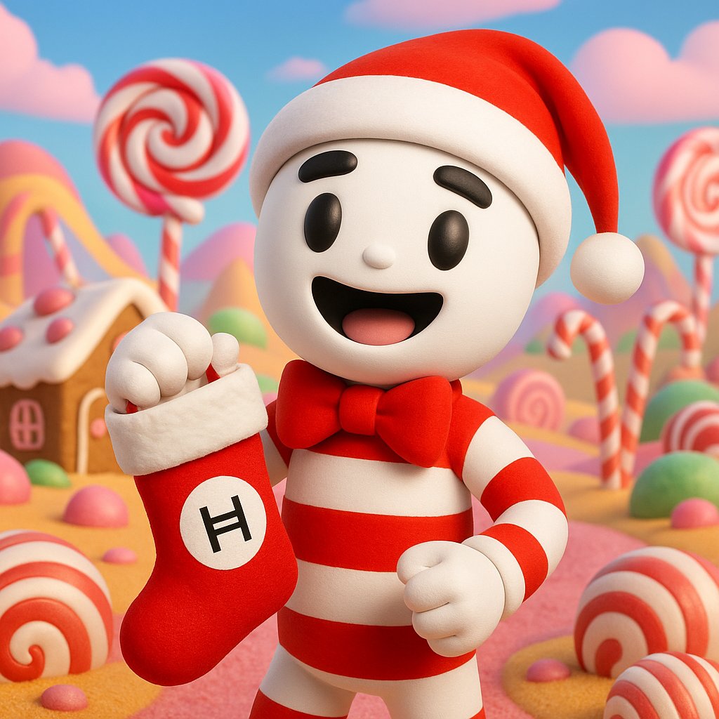 candy_hbar's tweet image. Tag the $HBAR projects you'd like to find in Christmas Stockings 2025 🧦✨️
Then like & RT for a chance to win 2,025 $CANDY 🍬