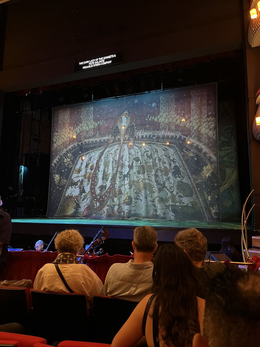 ShawSoc's tweet image. Curtain up soon at Britten Theatre @RCMLondon @PegasusOpera double bill ‘Opera Royale’ includes Philip Hagemann’s opera based on Shaw’s ‘The Dark Lady of the Sonnets’ What if Shakespeare met Elizabeth I ?#HappyBirthday #BernardShaw #ShawSociety