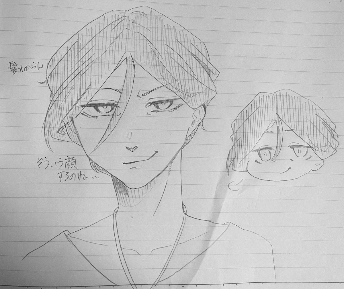 yususuu's tweet image. 息抜きの！初描きセンター長さん！！
#都市伝説描きたいセンター