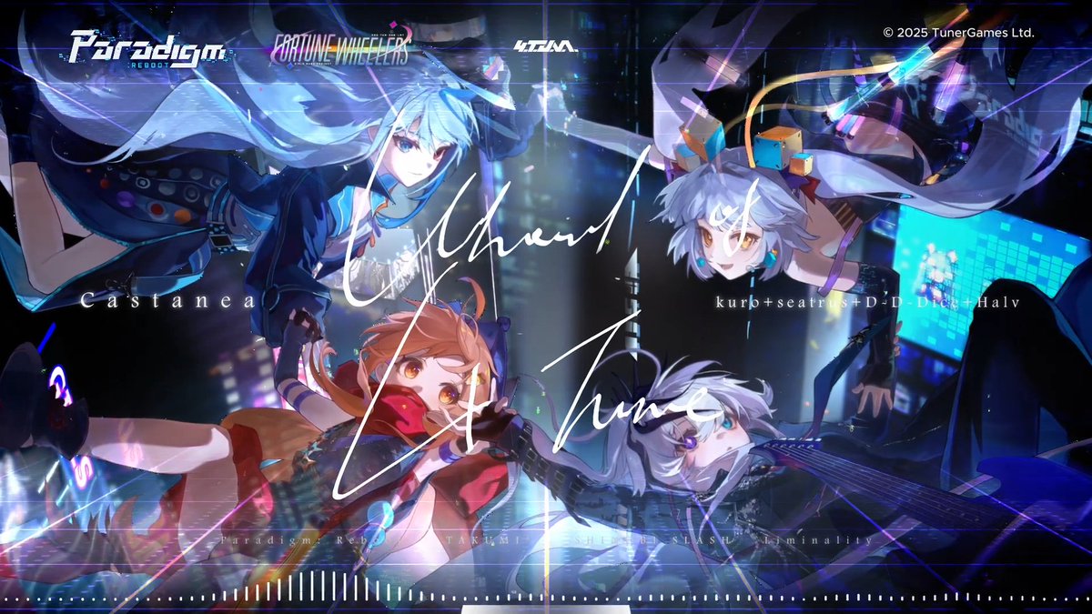 Ha1uday0's tweet image. Wheel of 4 Tuneの公式音源がYouTubeにﾃﾞﾀﾖ
各種サブスクでの配信も予定してるのでもう少し待ってください！！

#4TUNA #ParadigmReboot #TAKUMI_Cubic #シノスラ #シノビスラッシュ #Liminality #lim_game
【youtu.be/cpTvxrEaocU?si…】