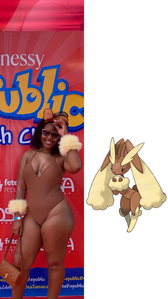 EashaStewart's tweet image. Lopunny 🐰🤎 #republicbeachclub #RepublicBeach