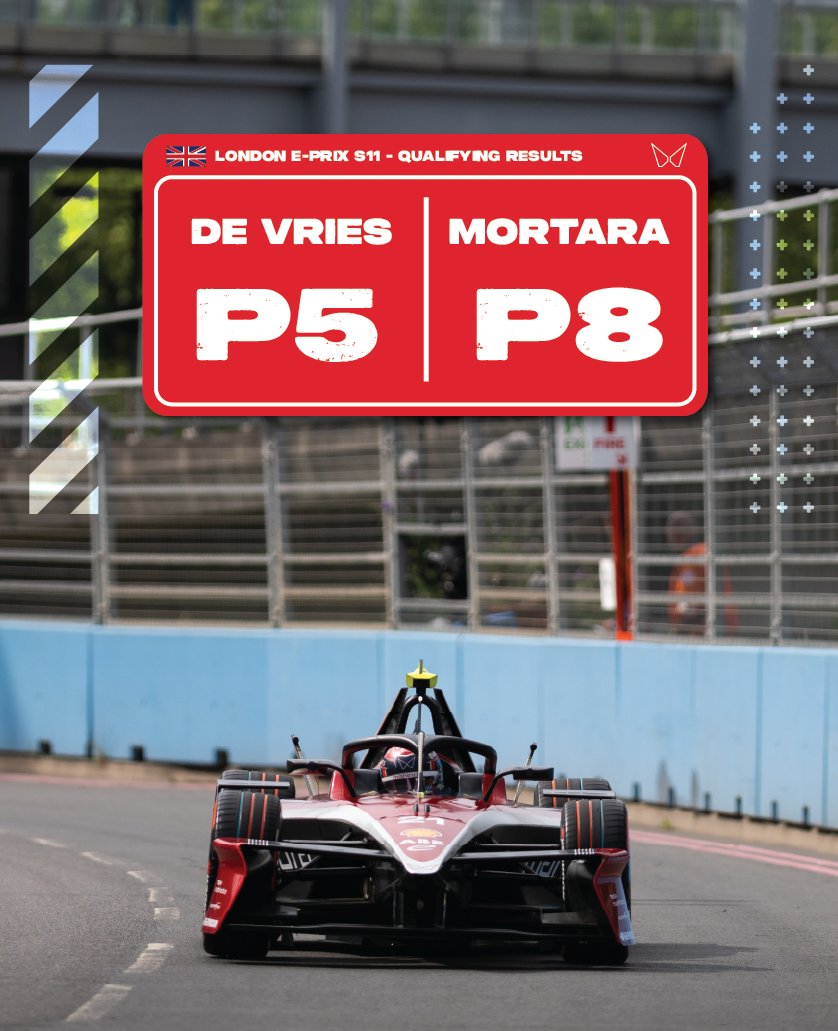 MahindraRacing's tweet image. A double Duels appearance, it's all to play for 💪
#Mahindra #TogetherWeRise #FormulaE #LondonEPrix