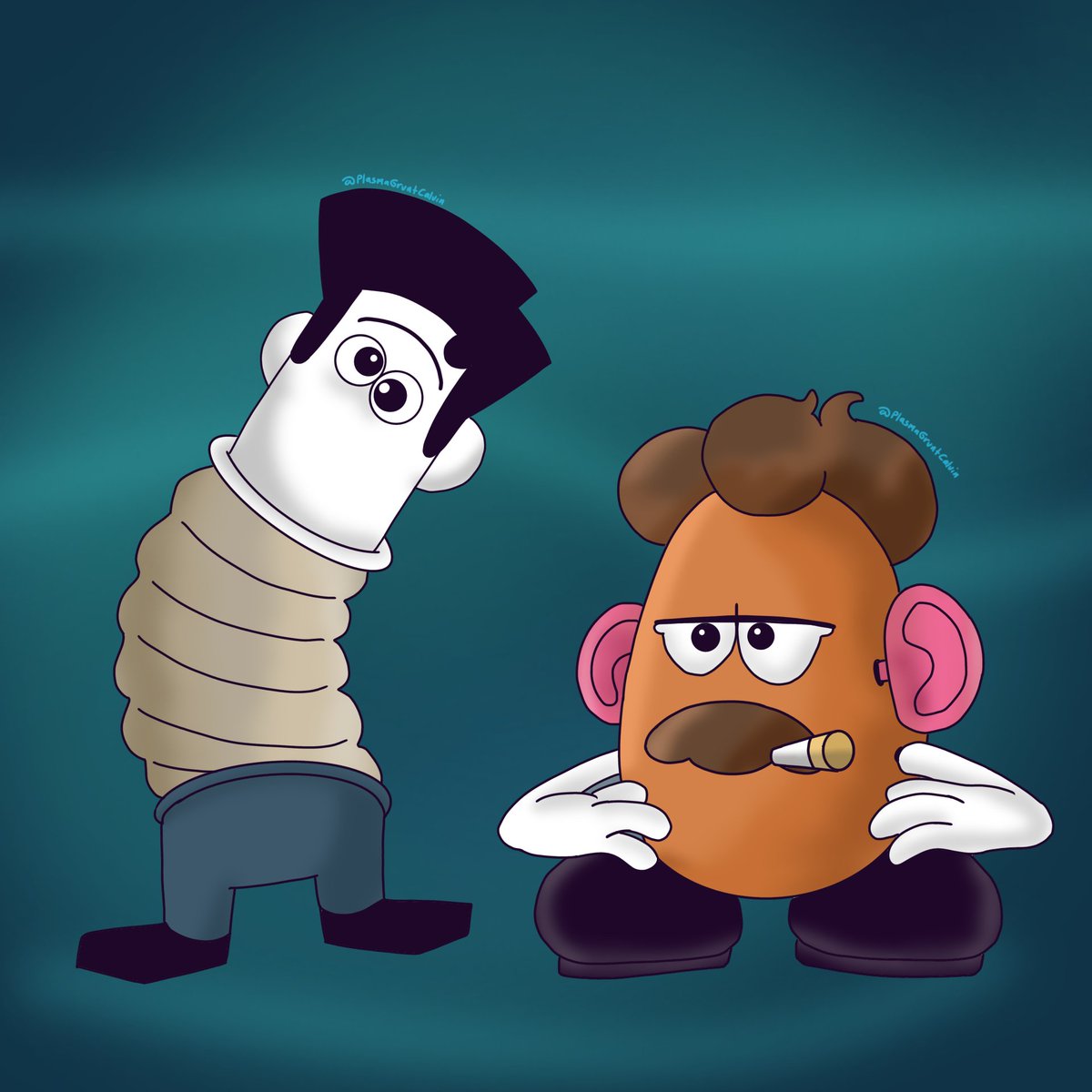 CalvinGrunt's tweet image. Toybox Cops

#spookymonth #spookymonthfanart