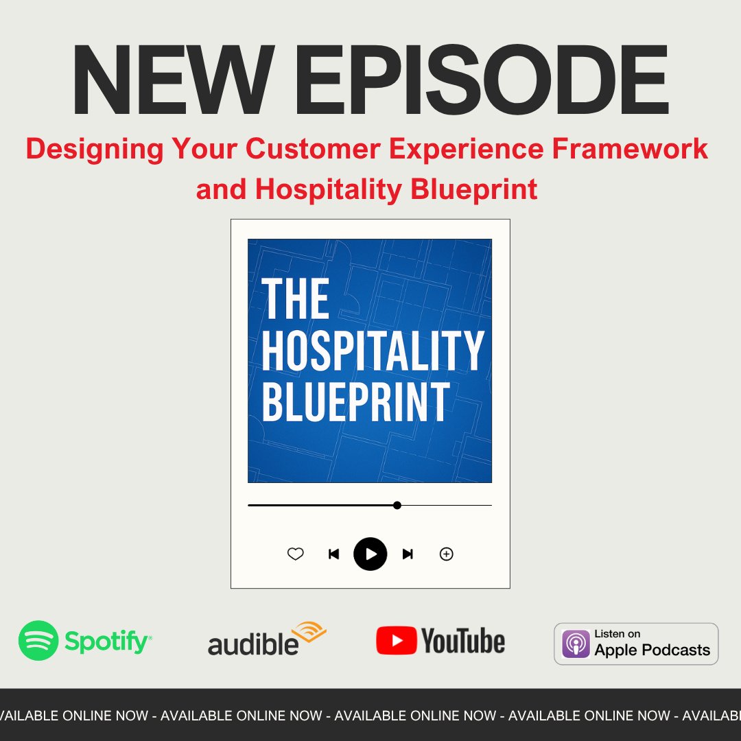 🎙️ Designing Your Customer Experience Framework &amp; Hospitality Blueprint

🎧 Listen here: podcasts.apple.com/us/podcast/des…

#CX #Leadership #CXStrategy #CustomerService #ServiceCulture #TonyJohnsonCX #CustomerServiceAcademy #HospitalityStrategy #HospitalityCulture #PremiumCustomerService