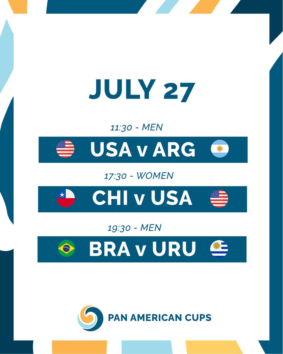Here’s what Day 4 looks like 👇

📲 Catch every match live on <a href="/watch/">.</a>.hockey

#PAC2025 #PanamHockey