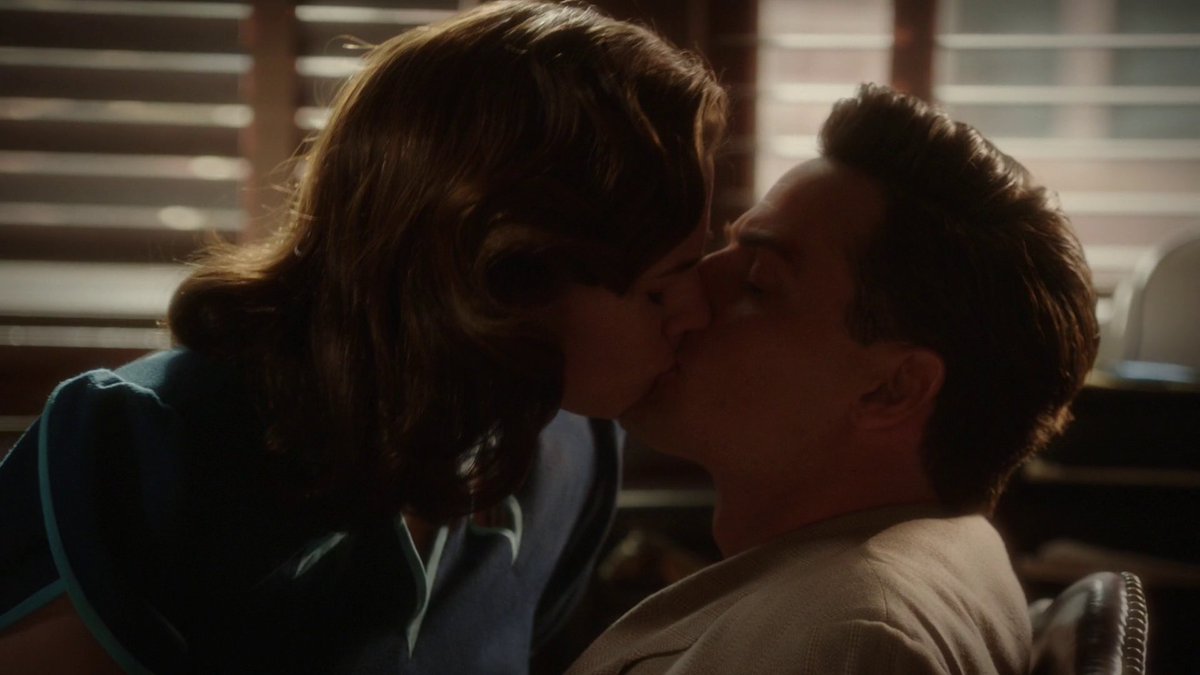 616History's tweet image. On July 27th, 1947, Peggy Carter and Daniel Sousa began their romantic relationship.
