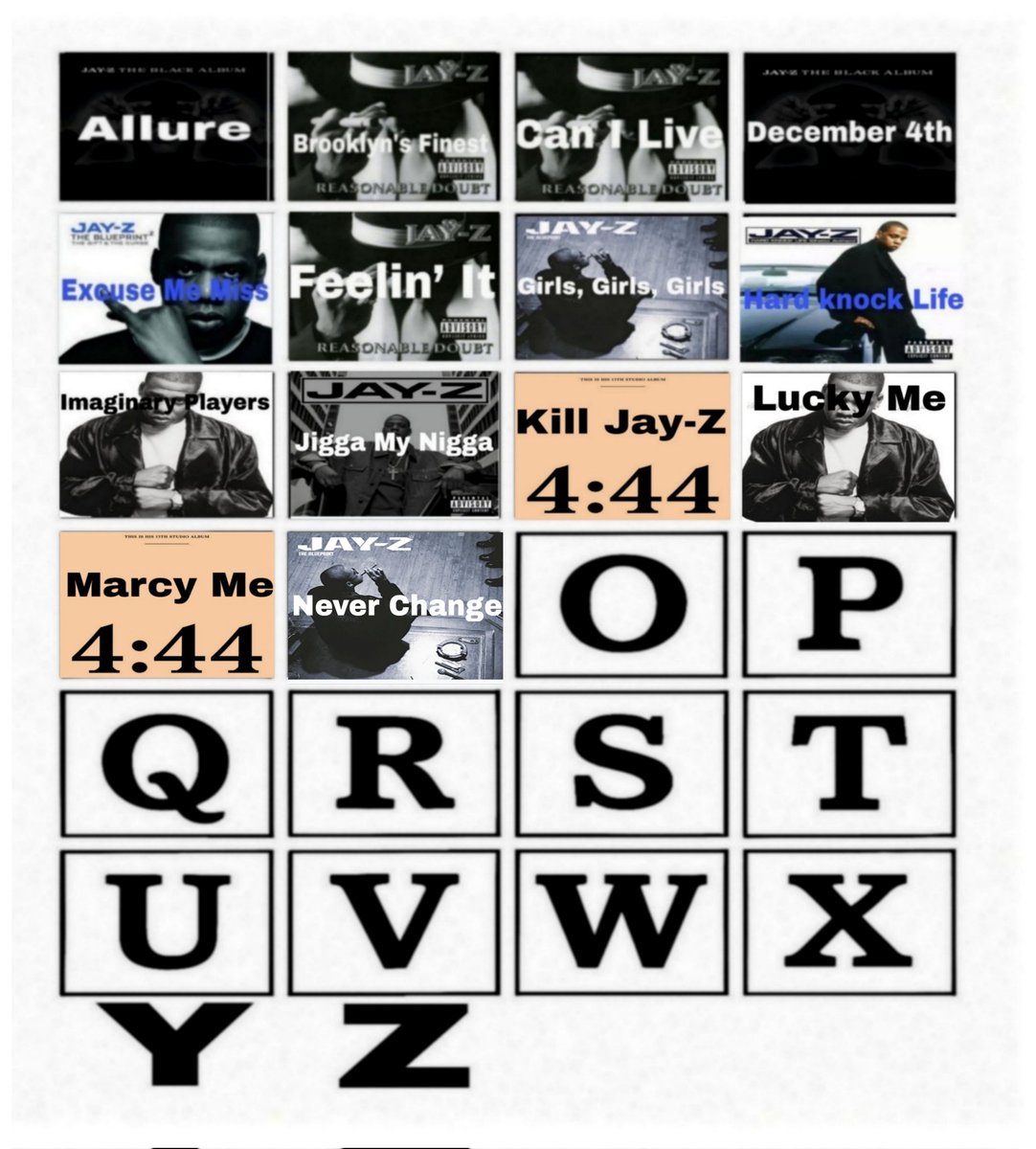 Day 15: O

What’s the best Jay-Z song that starts with O?
The reply with the most likes decides the winner 🏆👇
#JayZAtoZChallenge