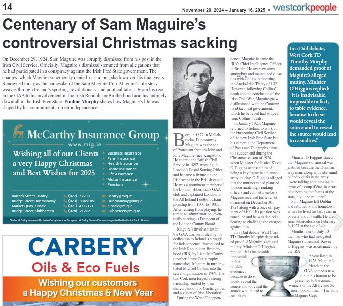 RealPMurphy's tweet image. #SamMaguire #GAA