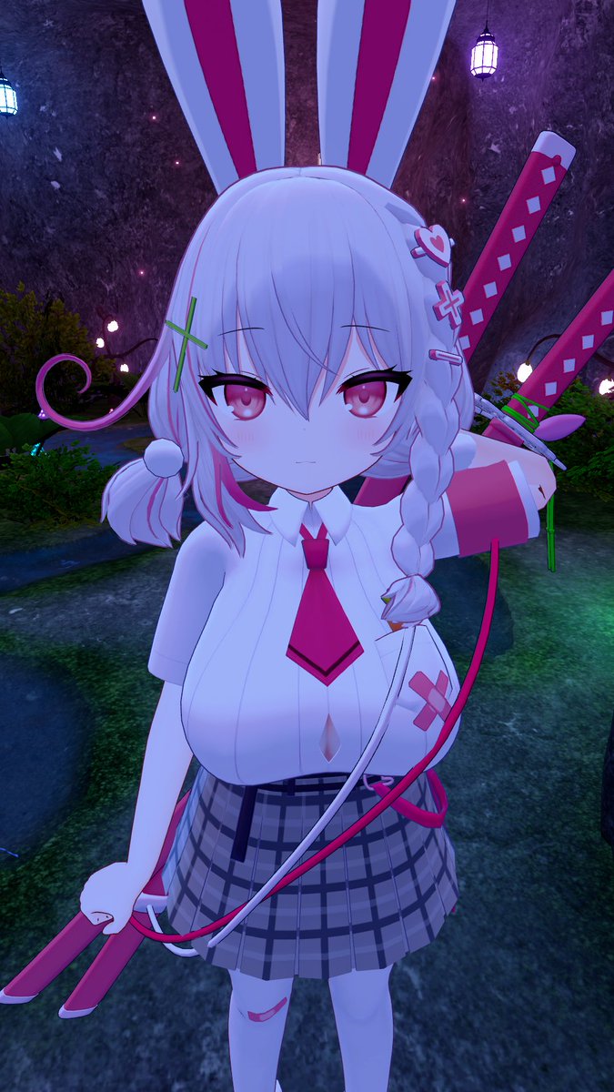 elpda_TWO_3's tweet image. 今日も気になったワールドに入っては簡単に撮っておわりー・・・です
伊兎卯さんの大きなうさ耳もちゃんと見せた撮り方もしたいけど そうなると いつもと違った撮影をすることになりそうですね…💦
VRChatのお写真の撮り方も勉強しなくちゃなぁ…💦