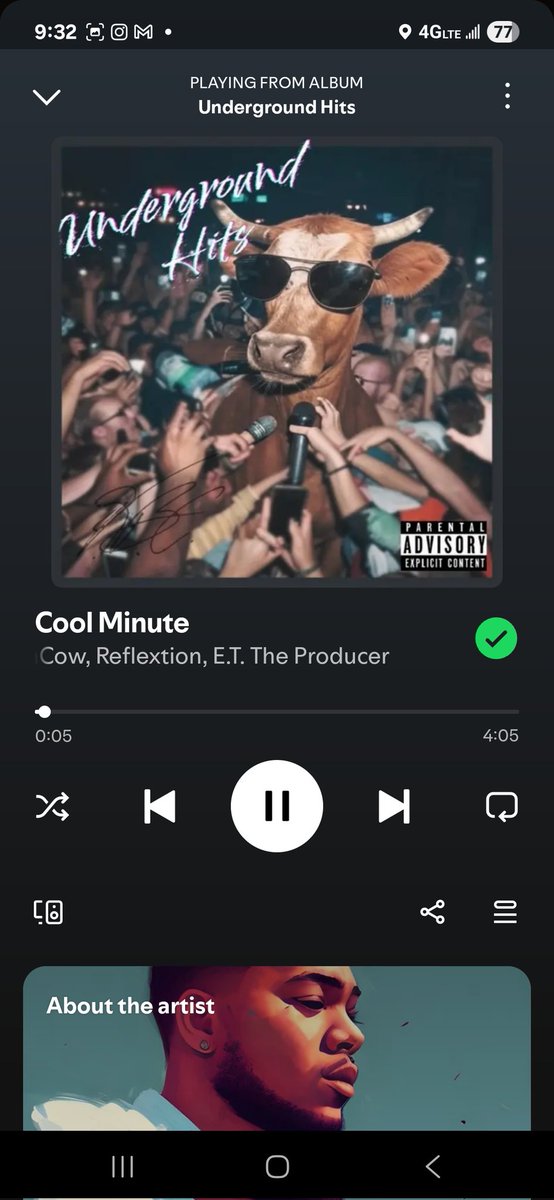 J-Ferr ποΈποΈ (@jferr_dg) on Twitter photo After a few listens through the <a href="/FBrownCow/">ππ King Brown Cow</a> album. My favorite tracks off The Underground Hits are :
*In no specific order* π₯
1. Cool Minute
2. Champagne Potty
3. Kick
4.Megalodon
5. Pluto
6. No Respect
7. Over Yonder
8. Hate
9. Wasted
10. Love Potion
11. Sorry
12. After a few listens through the <a href="/FBrownCow/">ππ King Brown Cow</a> album. My favorite tracks off The Underground Hits are :
*In no specific order* π₯
1. Cool Minute
2. Champagne Potty
3. Kick
4.Megalodon
5. Pluto
6. No Respect
7. Over Yonder
8. Hate
9. Wasted
10. Love Potion
11. Sorry
12.