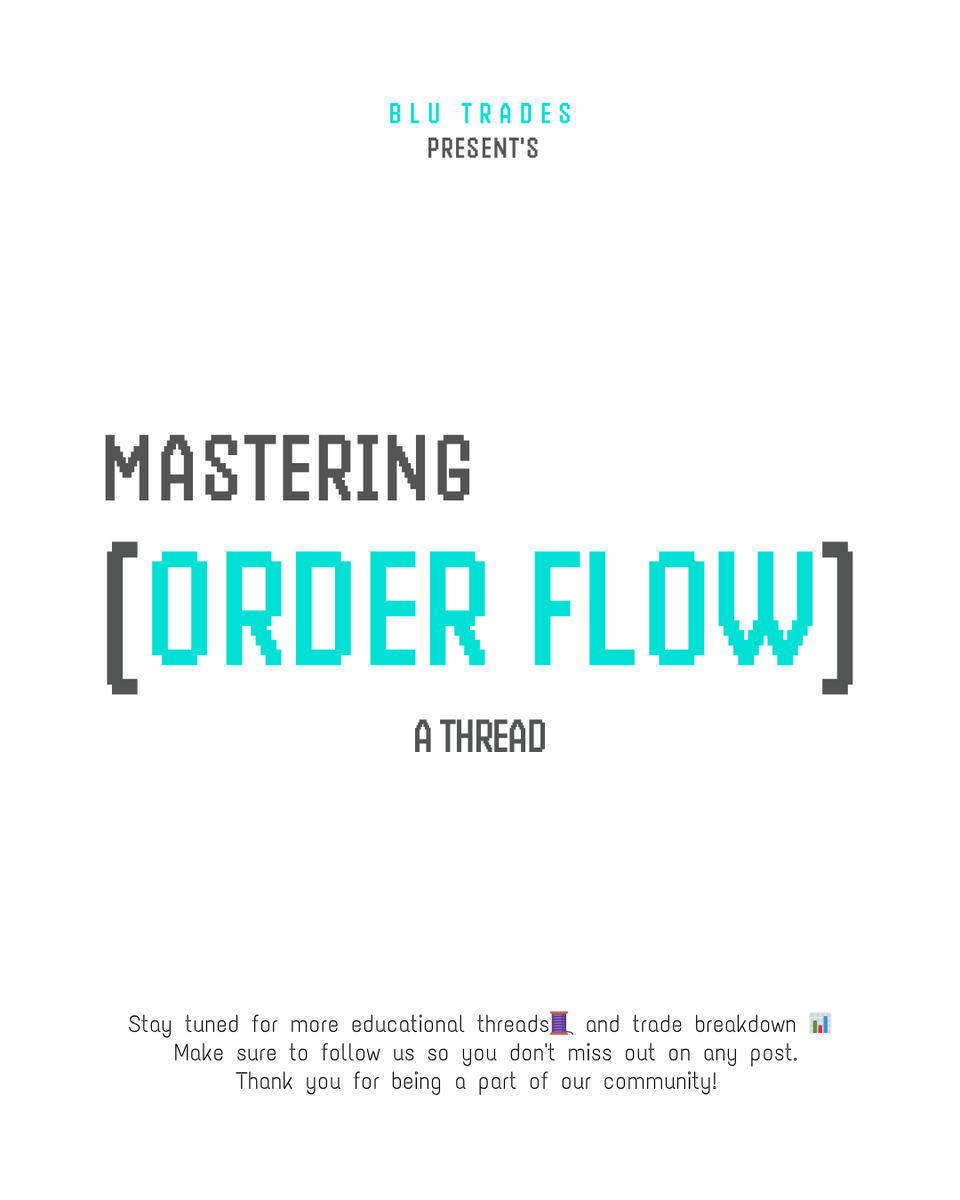 A Thread on 🧵 

Mastering the 𝙊𝙧𝙙𝙚𝙧 𝙁𝙡𝙤𝙬 ♨️
Complete trading approch using Order flow.

Credits to mentor <a href="/ict_dinesh/">D I N E S H</a>

Like + Share + Comment ❤️ 
Bookmark for future reference 📑

✨Follow(so that I can DM you) and DM for PDF 📖