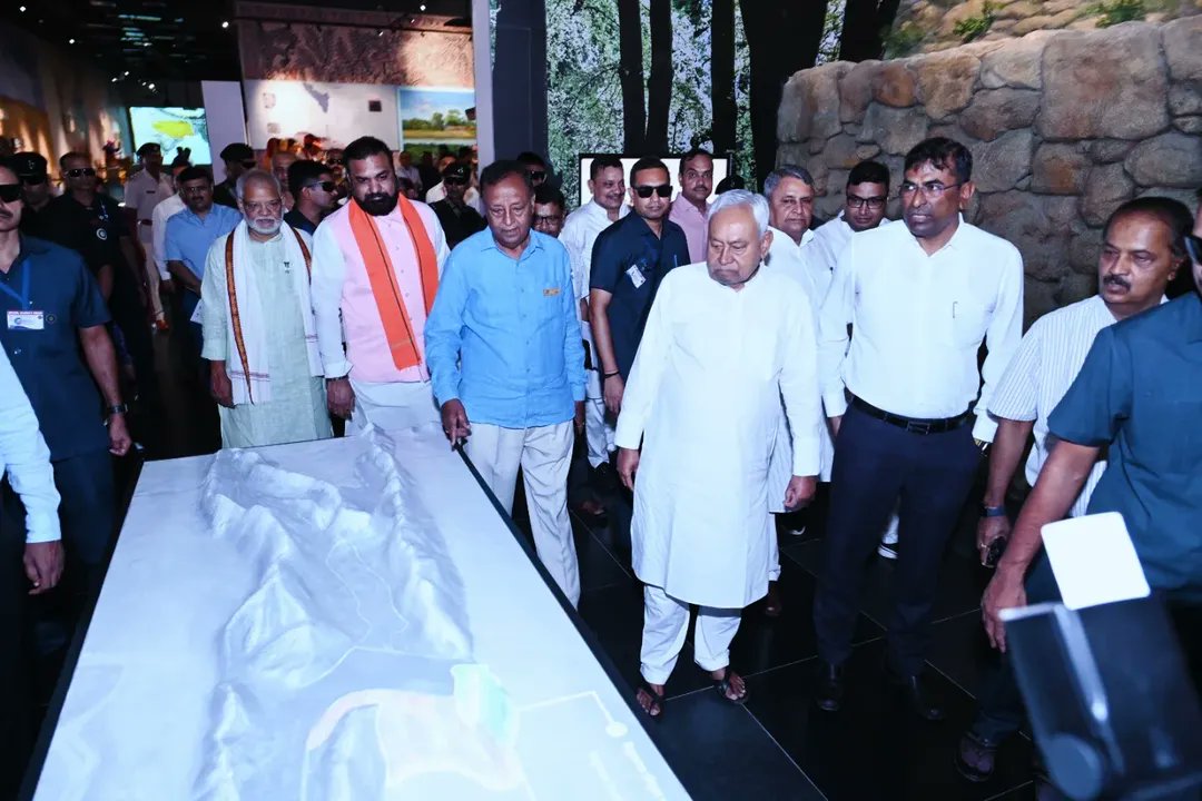 <a href="/NitishKumar/">Nitish Kumar</a> <a href="/samrat4bjp/">Samrat Choudhary</a> <a href="/IPRDBihar/">IPRD Bihar</a> <a href="/Bihar_Museum/">Bihar Museum</a> <a href="/museum_bihar/">Bihar Museum Biennale</a>