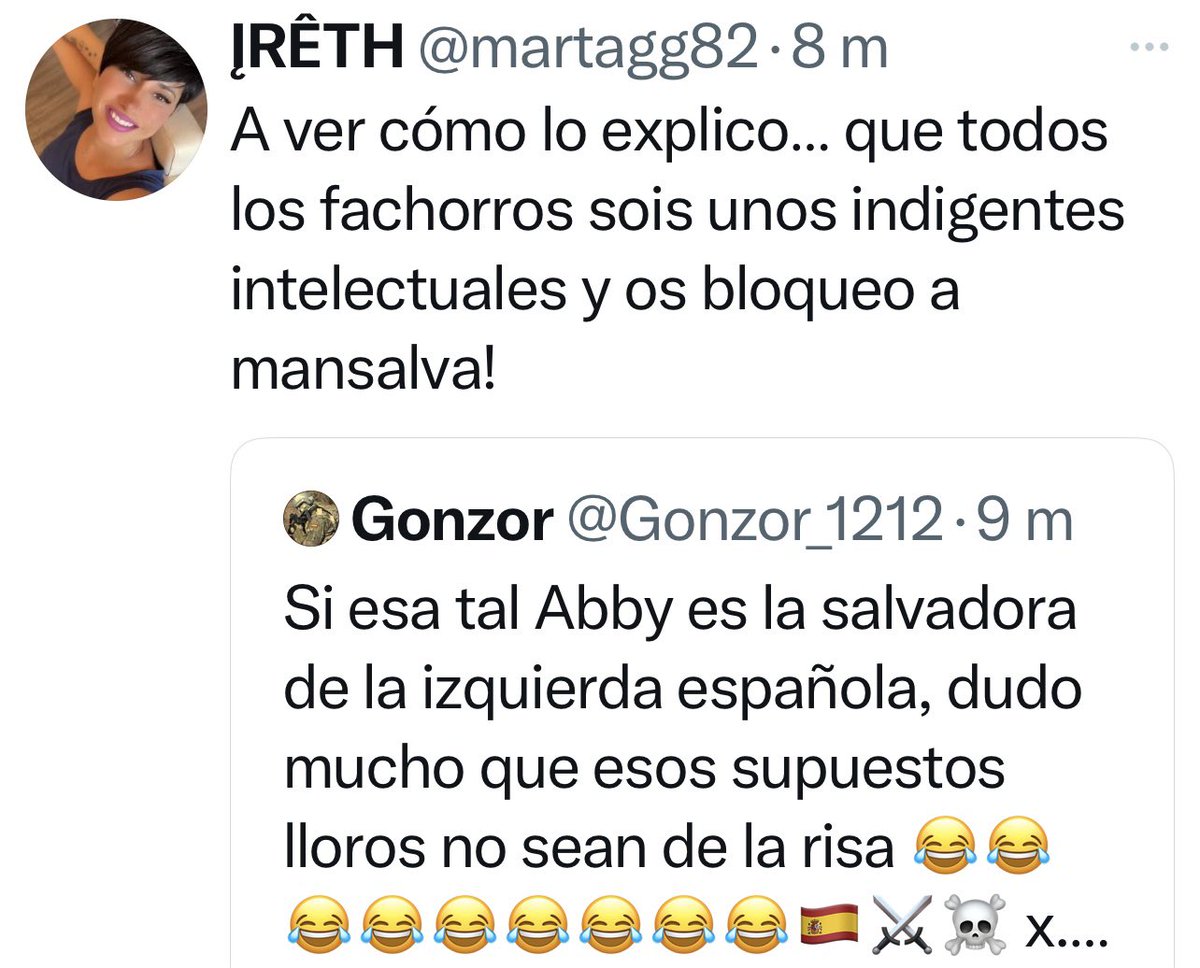 Gonzor_1212's tweet image. Gracias!! @martagg82 llorando estoy 😂😂😂😂😂😂😂😂😂😂😂😂😂😂😂😂😂😂😂😂😂😂😂😂🇪🇸⚔️☠️
