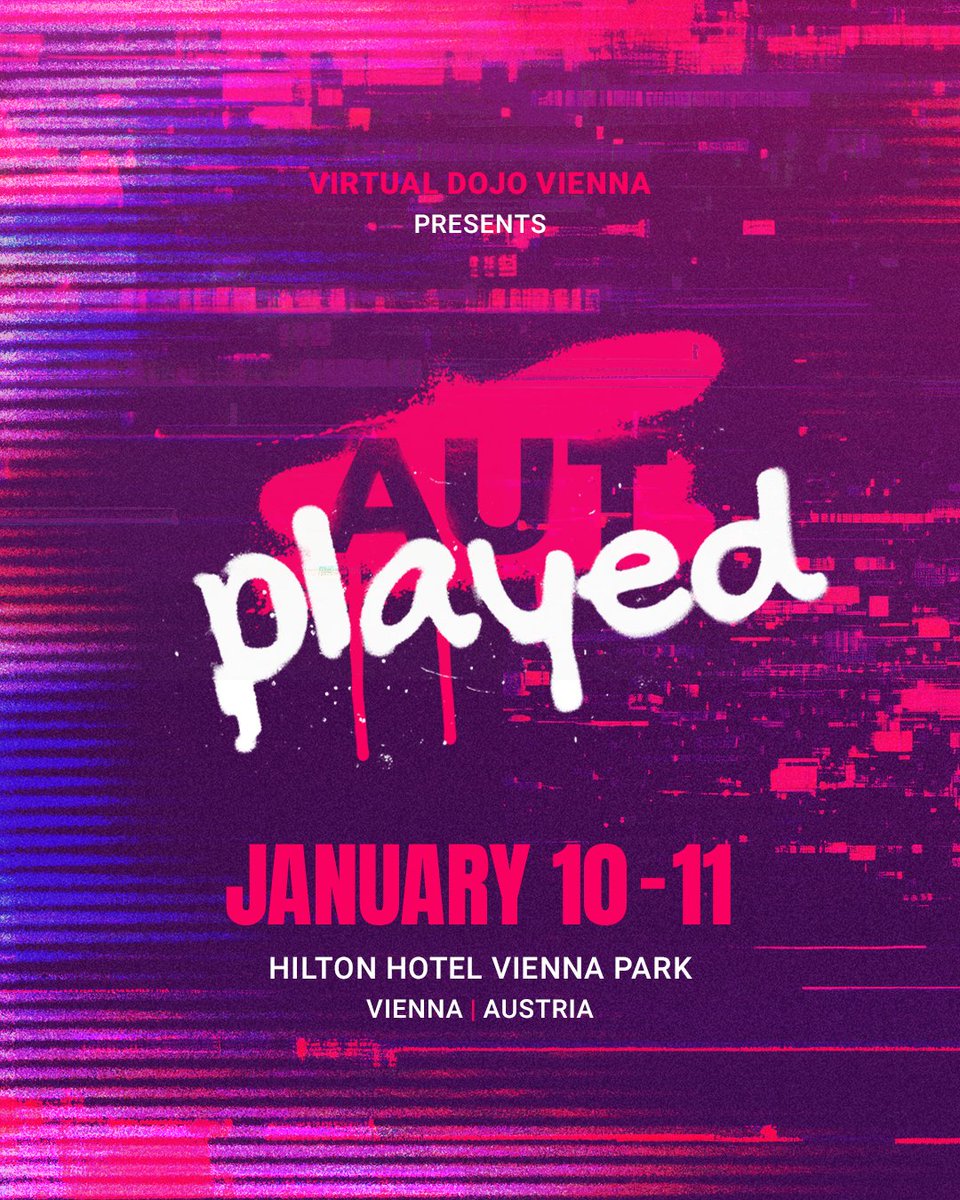 AUTplayed (@autplayed) on Twitter photo ‼️ AUTplayed 2026 ‼️
📅 January 10-11, 2026
📍Hilton Hotel Vienna Park
📖 start.gg/autplayed2026
🔥 autplayed.com
💬 autplayed.com/discord
#AUTplayed2026
#AWT25_26
<a href="/ASWesports/">ASW_esports ┃ARC WORLD TOUR 2025-2026</a> <a href="/ASW_official_EU/">Arc System Works EU</a>
<a href="/gbvs_esports/">GBVS Esports</a> ‼️ AUTplayed 2026 ‼️
📅 January 10-11, 2026
📍Hilton Hotel Vienna Park
📖 start.gg/autplayed2026
🔥 autplayed.com
💬 autplayed.com/discord
#AUTplayed2026
#AWT25_26
<a href="/ASWesports/">ASW_esports ┃ARC WORLD TOUR 2025-2026</a> <a href="/ASW_official_EU/">Arc System Works EU</a>
<a href="/gbvs_esports/">GBVS Esports</a>