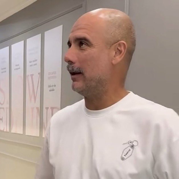 Priceless_MCI's tweet image. Pep has a mustache ????