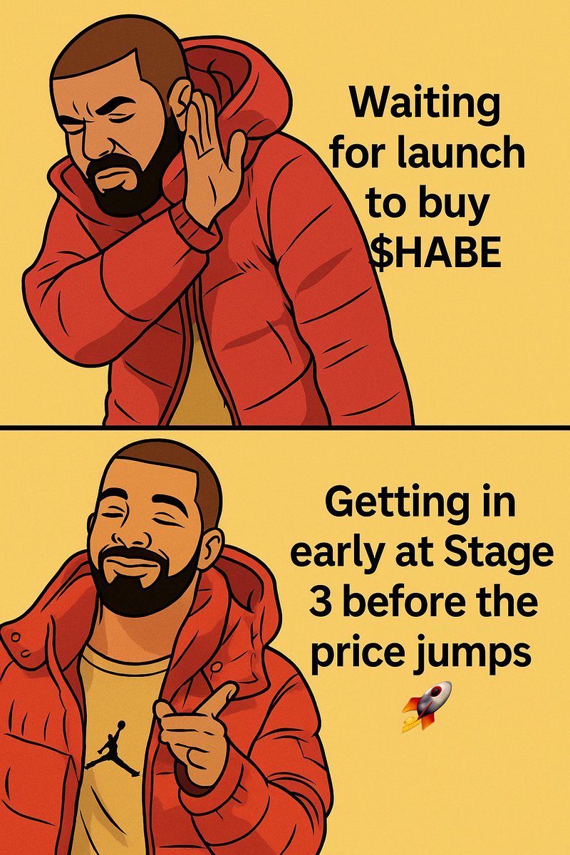 MuzzieO0's tweet photo. Some of y'all ignoring the $Habe stage 3 presale like it ain't the next move 🤦🏼

Early birds stack the most bags 💰 
#cryptomemes #cryptosales #web3 https://t.co/0vBQRFP5Z9