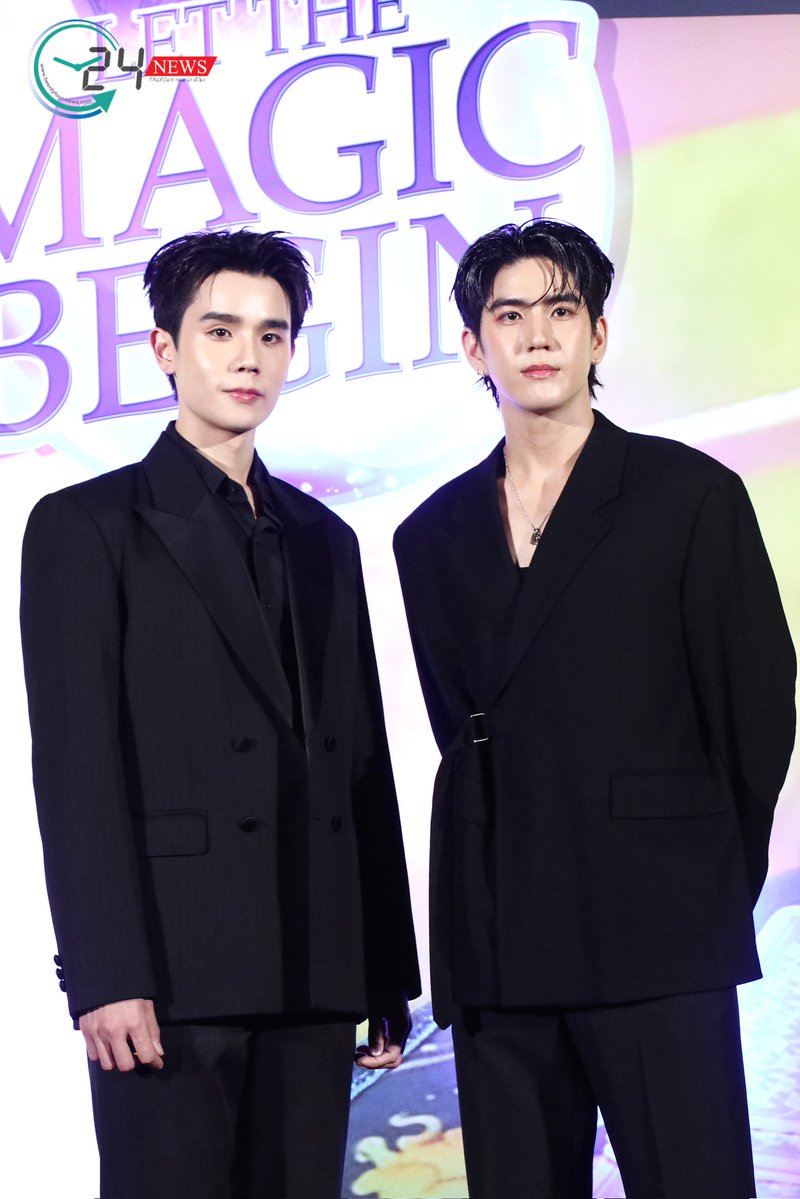 Twentyfournew's tweet image. #จิมมี่ซี ช่วงถ่ายภาพ ก่อนงาน ทำนายทายทัพ Let The Magic Begin
#MyMagicProphecyEP1
#MyMagicProphecy #ทำนายทายทัพ
#jimmyyjp #sea_tawinan #jimmysea