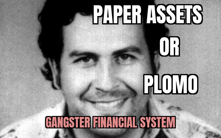 BitcoinLaKoon's tweet image. Paper Assets = Gangster Economics

Opt out #bitcoin