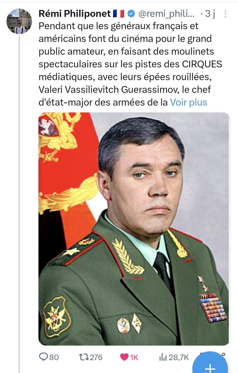 remi_philiponet's tweet image. Mes trois publications sur la Russie totalisent 750 000 vues et 14 000  ❤️&quot; Likes&quot; !!!
 
Conclusion : les Français sont majoritairement russophiles.

Le matraquage médiatique, le bourrage de crâne et le lavage de cerveaux pratiqués par la médiasphère française, en faveur de…