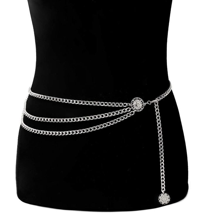 gemcartel_'s tweet image. MULTILAYER METAL WAIST CHAIN
Available in SILVER only
๐ท๏ธ5k