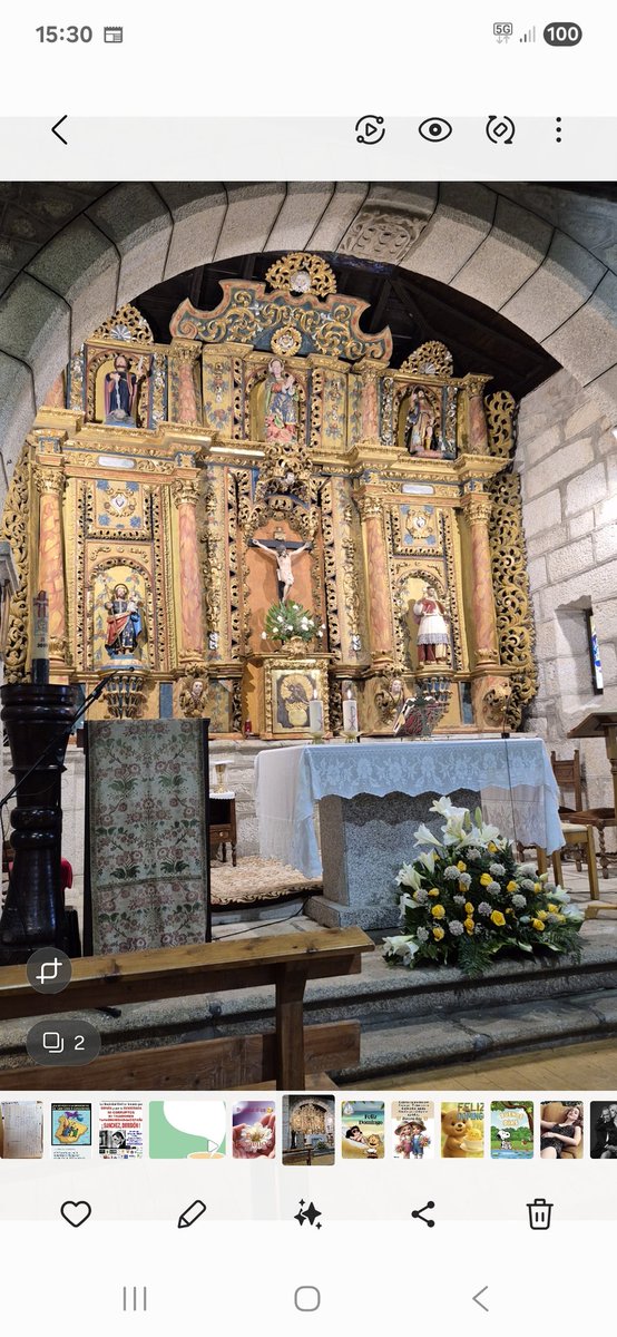 SoledadPalomar1's tweet image. Feliz tarde. 🇪🇦💚🇪🇦
Iglesia Parroquial barroca siglo XVIII.
Santa Mariña de Parada de Sil." 🙏