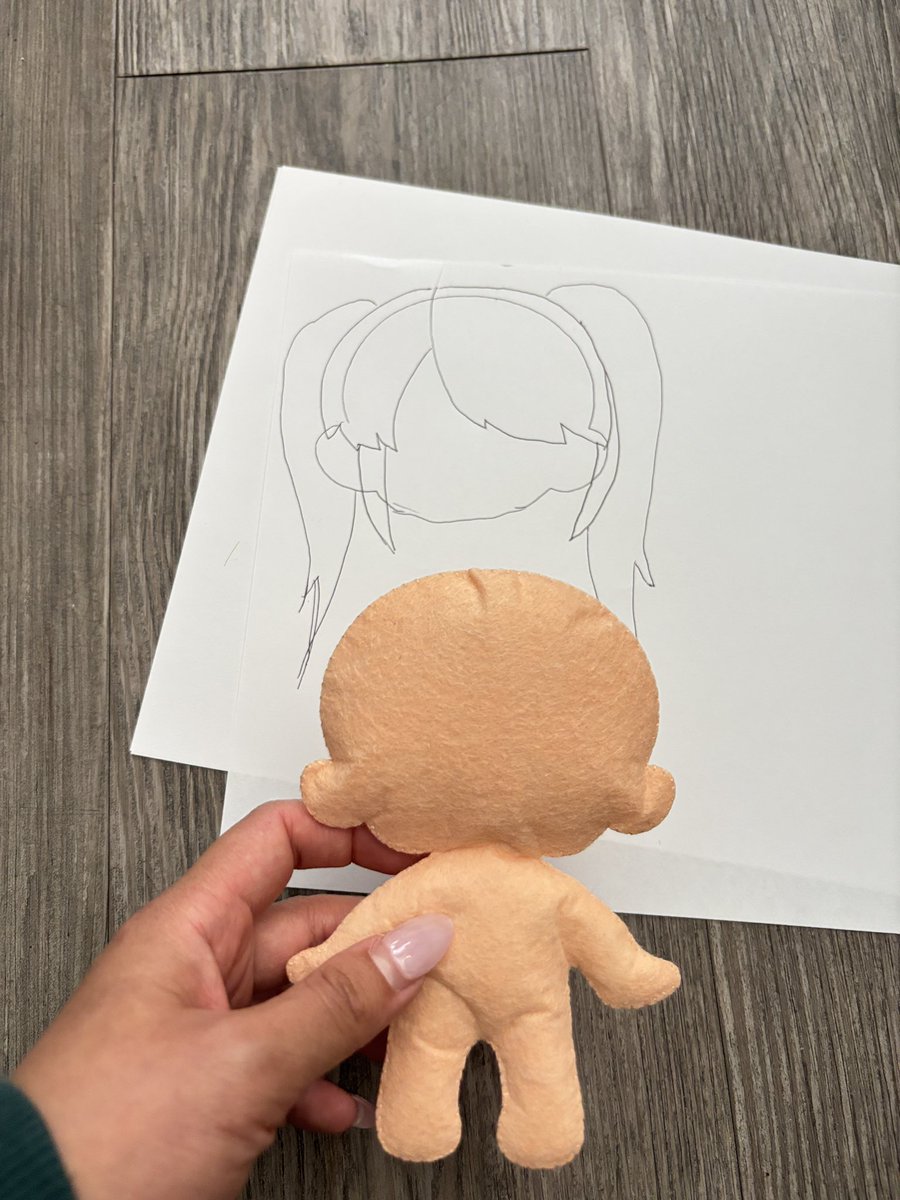coionmoe's tweet image. i made this cinderella plushie~