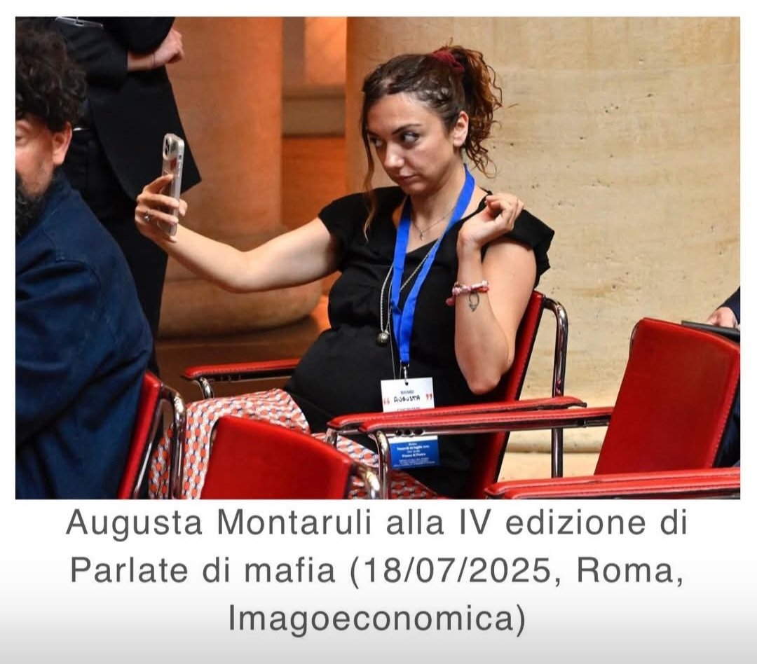 GarbaSte's tweet image. “Augusta Montaruli alla IV edizione di Parlate di mafia”