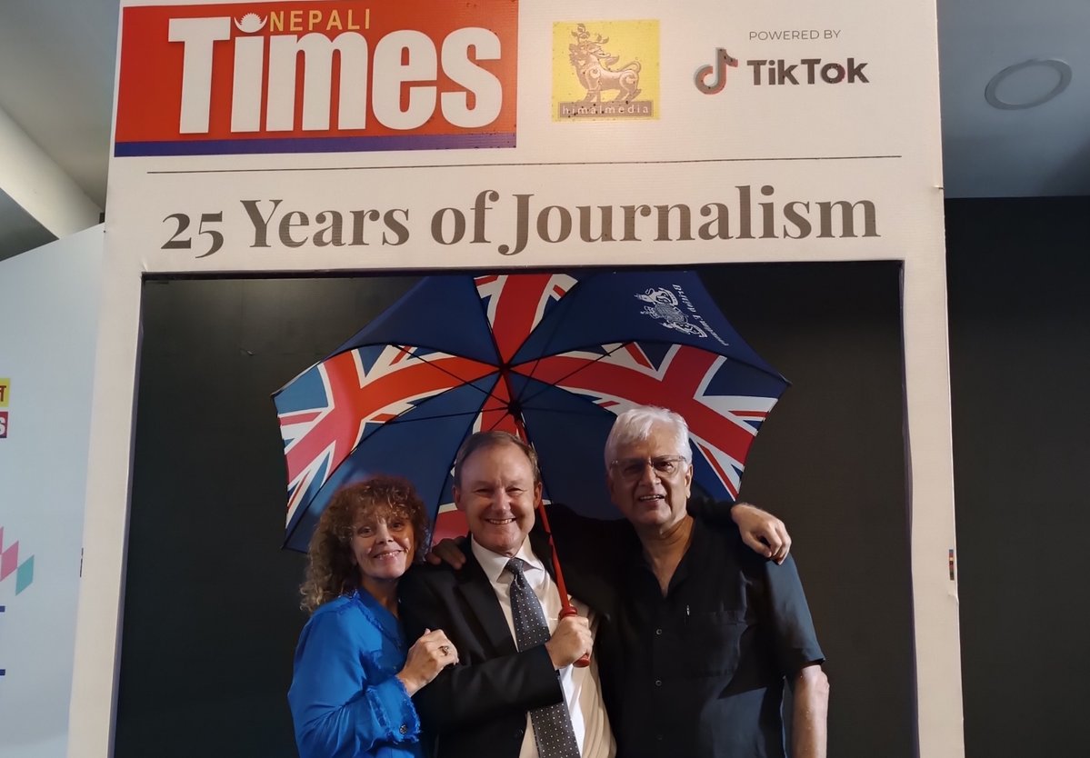 NepaliTimes's tweet image. Nepali Times celebrated its 25th anniversary on 25 July. We thank all our well-wishers, partners and readers for two-and-half decades of support. We will continue to need your goodwill in the challenging years ahead for journalism.
Photos: NEPALI TIMES