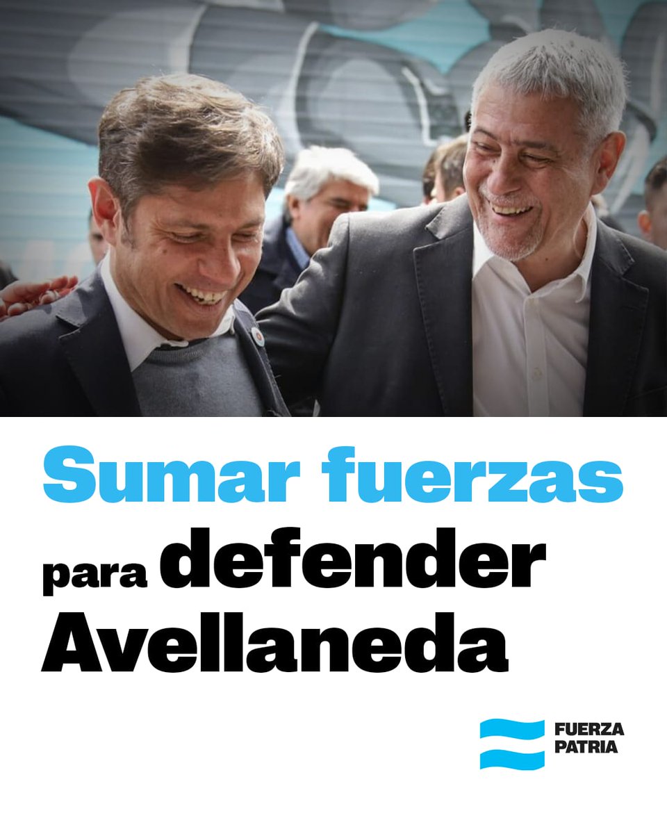 jorgeferraresi's tweet image. Vamos a llenar las urnas de sueños y sumar fuerzas desde Avellaneda para defender a una gestión que transforma. 

Sigamos construyendo ese proyecto de futuro que deseamos para nuestra Patria.