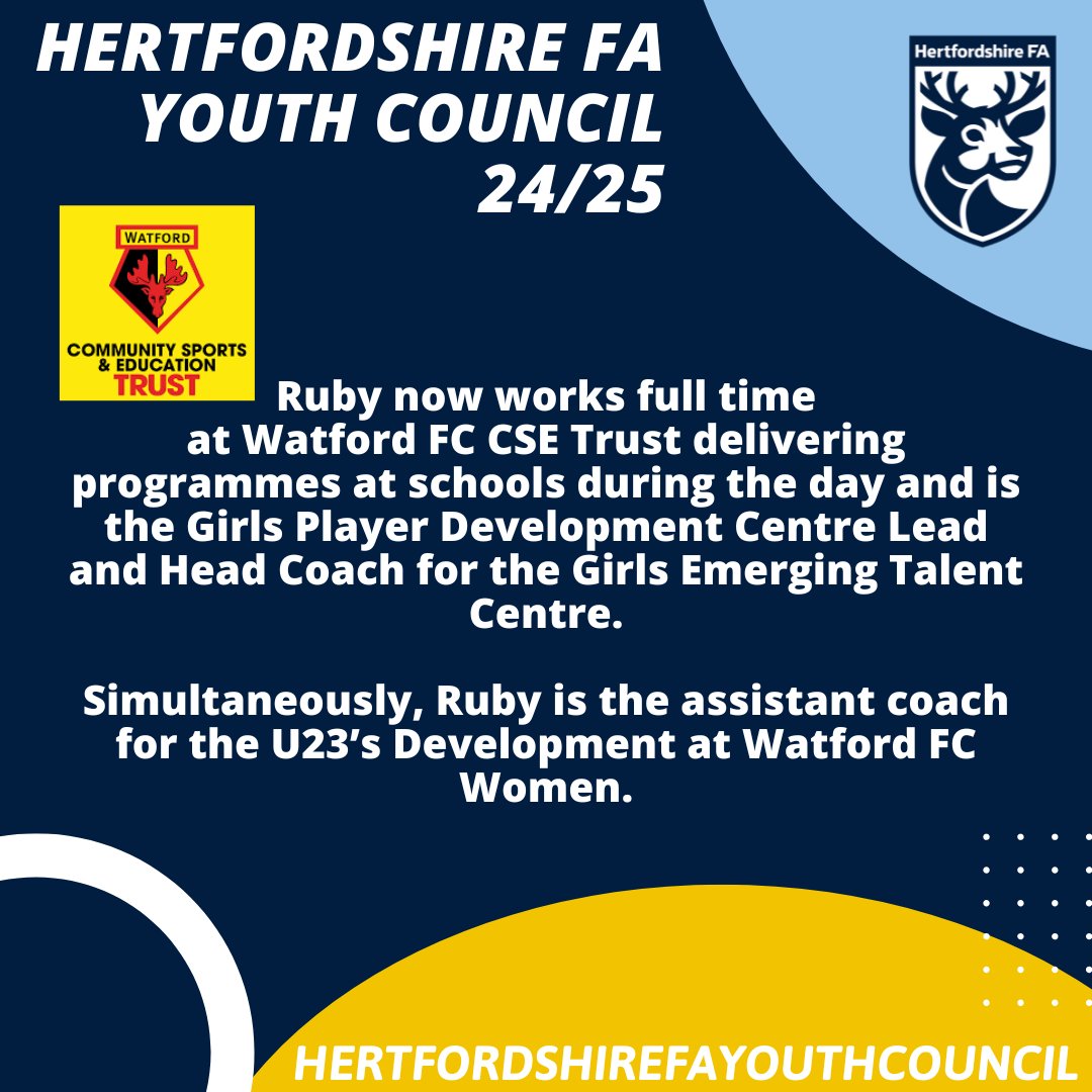 Hertfordshire FA Youth Council tweet media