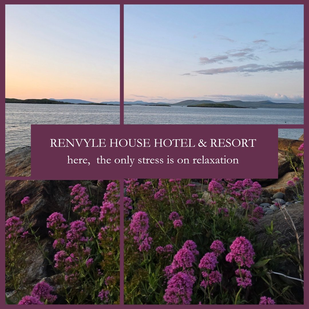 Here, the only stress is on relaxation. 
095 46100 • renvyle.com 
#renvylehouse #connemara #wildatlanticway #galway #Ireland #irelandunrushed