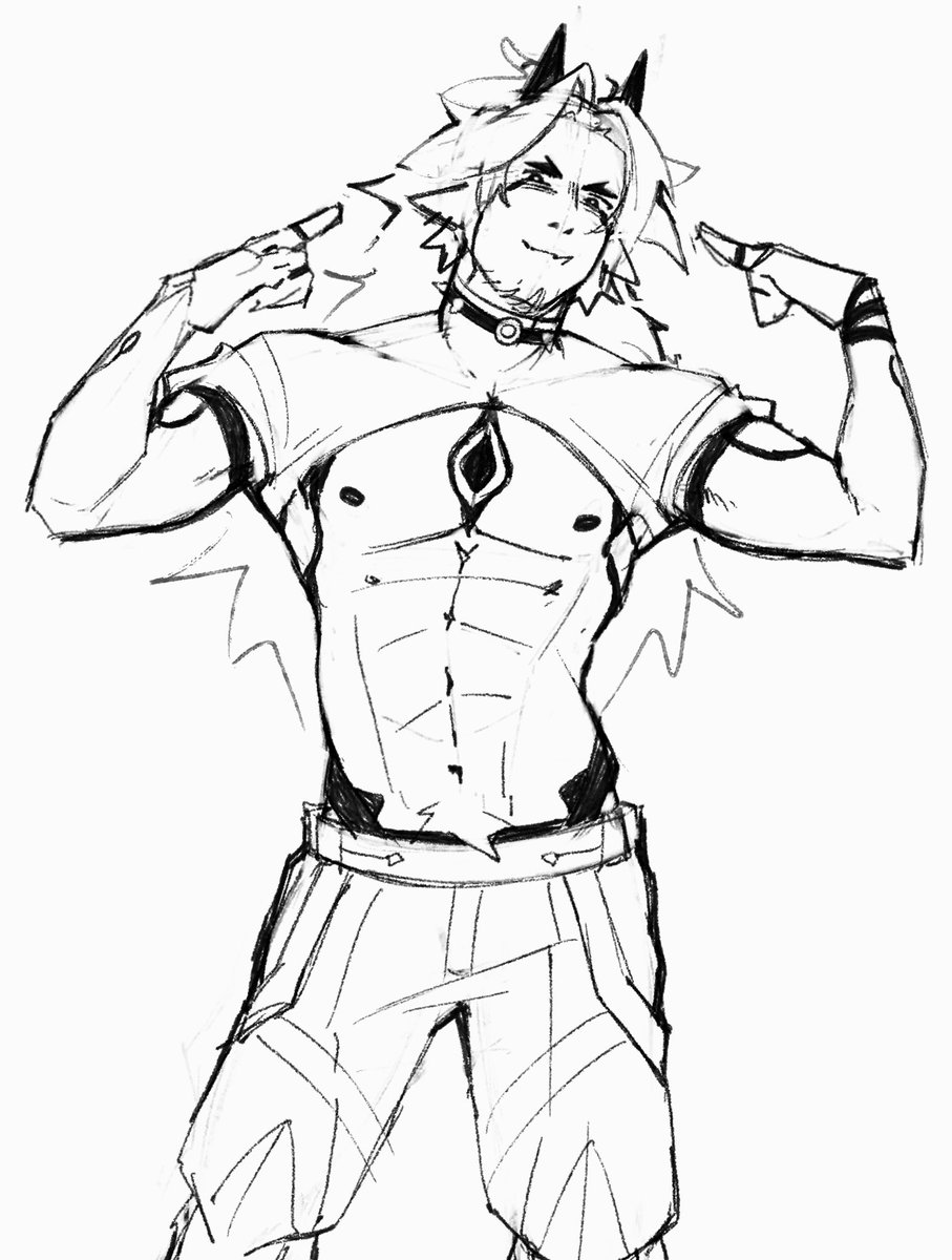 NotEvenChiwux's tweet image. #itto #aratakiitto
Supposed to be a study