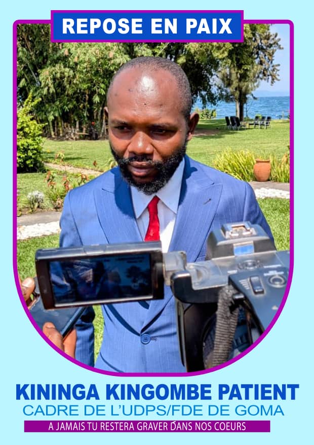 Lumumba Kambere Muyisa (@lumumbakambere) on Twitter photo #BENI : Patient KININGA, Coordo adjoint de la cellcom du Gouv militaire meurt de faim après 3 mois sans salaire.
<a href="/fatshi13/">Félix A. Tshisekedi</a> s'en moque.
Pendant qu’il festoie, ses serviteurs tombent.
Agents publics, fuyez ce régime assassin, rejoignez <a href="/CNangaa/">Corneille Nangaa</a>, travaillez avec dignité à Goma. #BENI : Patient KININGA, Coordo adjoint de la cellcom du Gouv militaire meurt de faim après 3 mois sans salaire.
<a href="/fatshi13/">Félix A. Tshisekedi</a> s'en moque.
Pendant qu’il festoie, ses serviteurs tombent.
Agents publics, fuyez ce régime assassin, rejoignez <a href="/CNangaa/">Corneille Nangaa</a>, travaillez avec dignité à Goma.