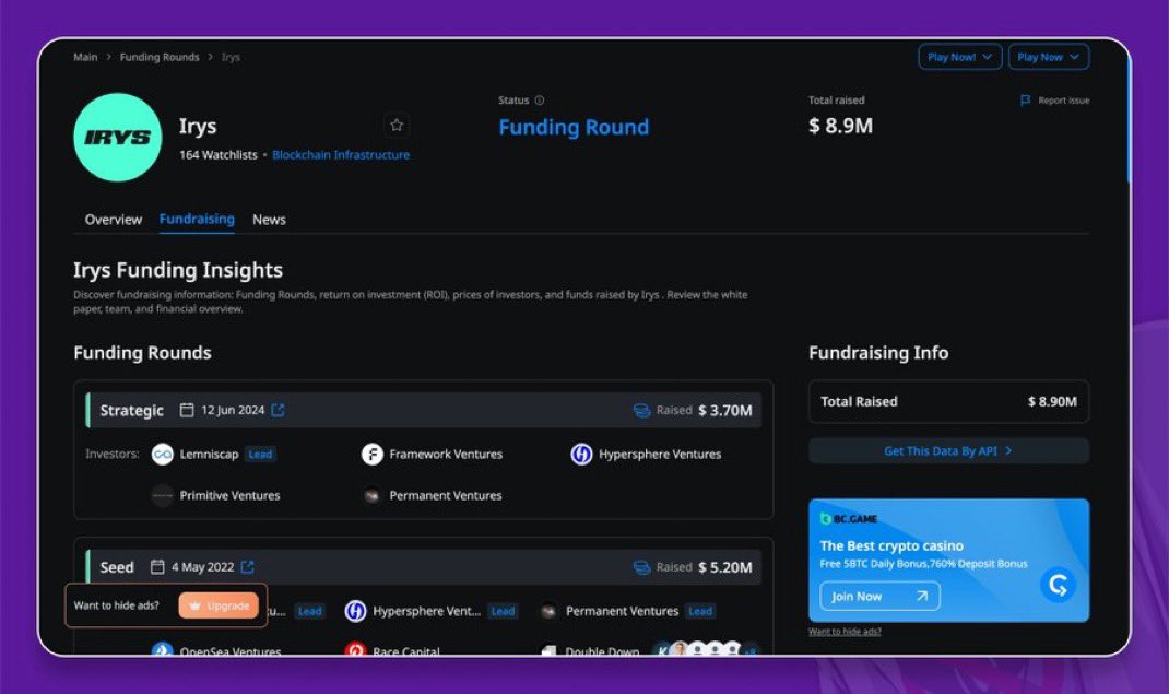 FerreWeb3's tweet image. Not your typical L1.
@irys_xyz raised $8.9M to build a programmable datachain.
And I think most people are sleeping on it.
For AI, for DeFi, this could be one of the strongest foundations out there.