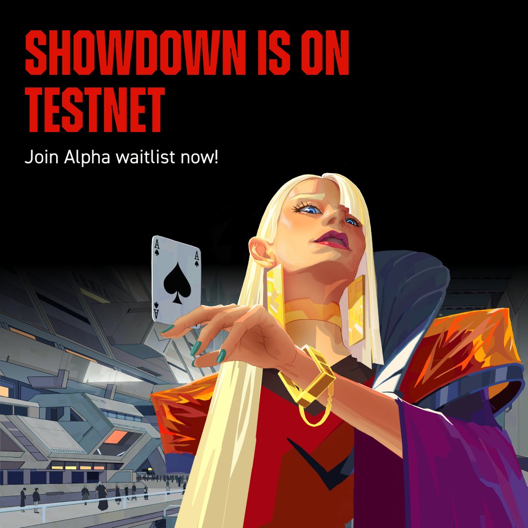We’re now sending the results of every Showdown game to the MegaETH testnet. 🍀

This is just a first step towards our goal - tournaments and heads-up matches instantly settled onchain. All on MegaETH mainnet as soon as it launches.

Our vision for Showdown is to rival poker’s
