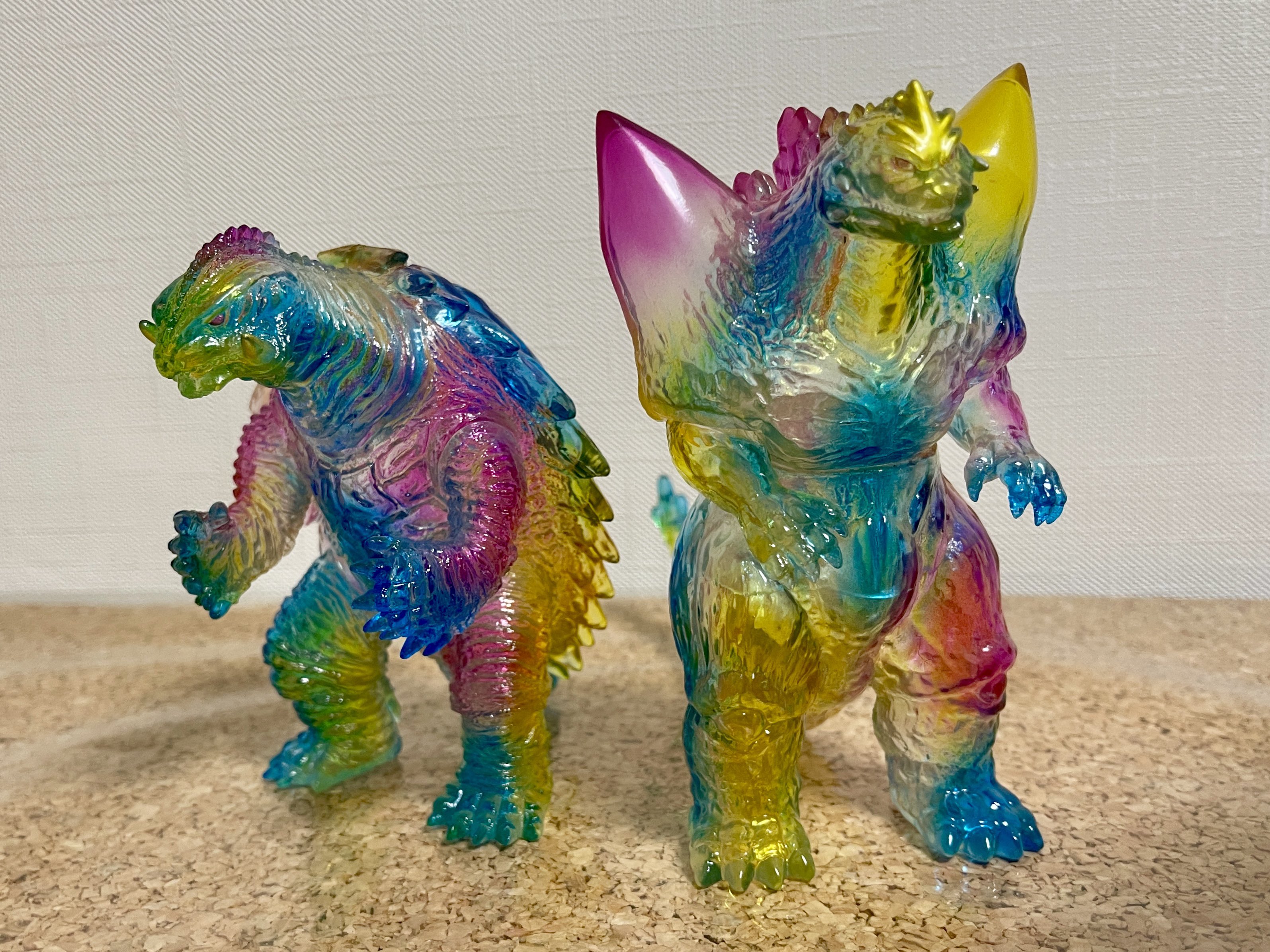 ワンフェスCCP ミドルサイズ ガメラDROP CANDY クリア ソフビ Amazon